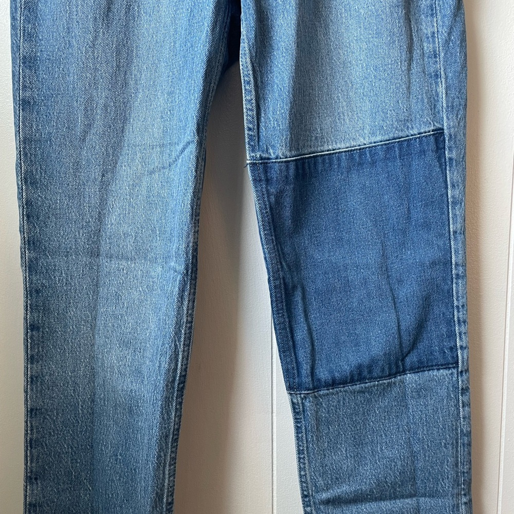 Free Assembly High Rise Patch Jean - Picture 3 of 3